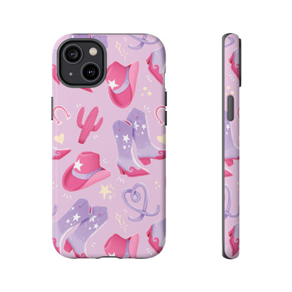 Lilac Cowboy Phone Case