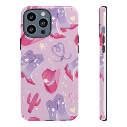 Lilac Cowboy Phone Case