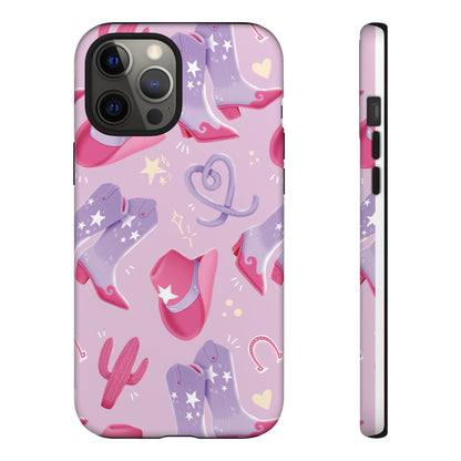 Lilac Cowboy Phone Case