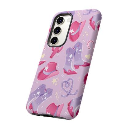 Lilac Cowboy Phone Case