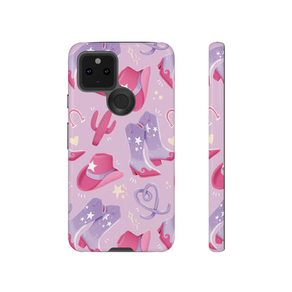 Lilac Cowboy Phone Case