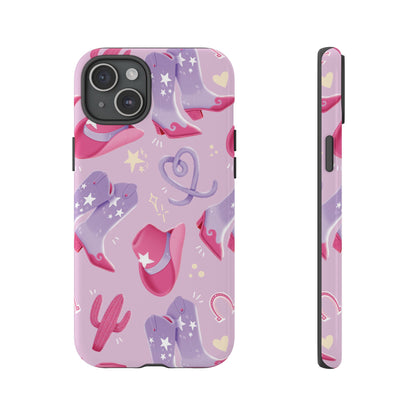 Lilac Cowboy Phone Case