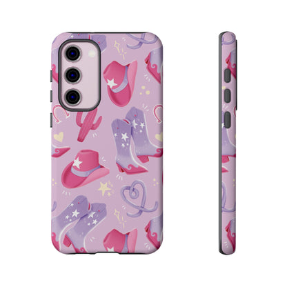 Lilac Cowboy Phone Case