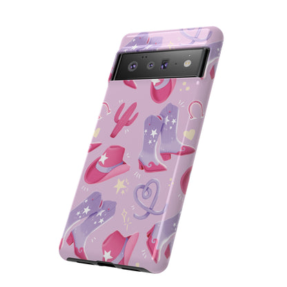 Lilac Cowboy Phone Case