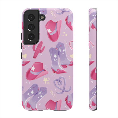 Lilac Cowboy Phone Case