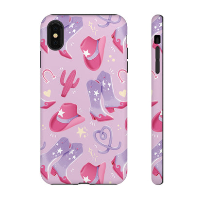 Lilac Cowboy Phone Case