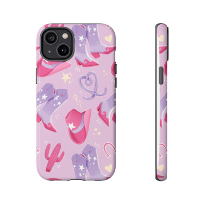 Lilac Cowboy Phone Case