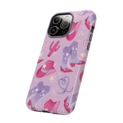 Lilac Cowboy Phone Case