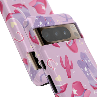 Lilac Cowboy Phone Case