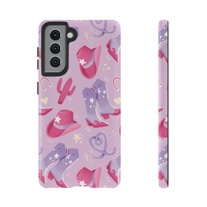 Lilac Cowboy Phone Case