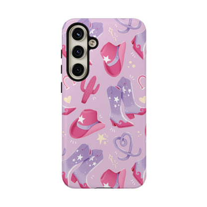 Lilac Cowboy Phone Case