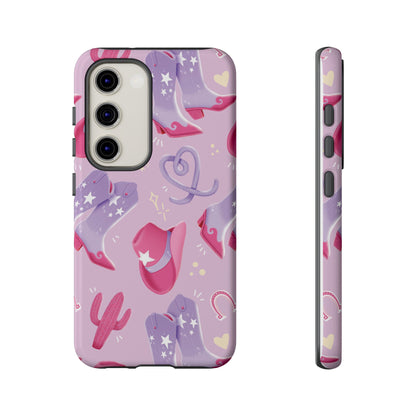 Lilac Cowboy Phone Case