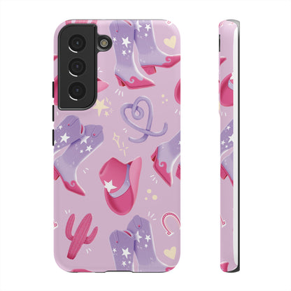 Lilac Cowboy Phone Case