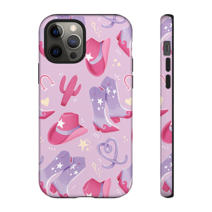 Lilac Cowboy Phone Case