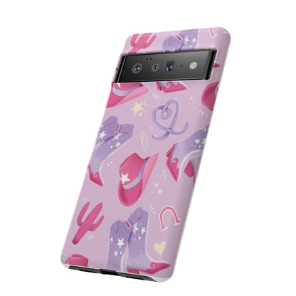 Lilac Cowboy Phone Case