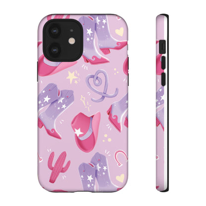 Lilac Cowboy Phone Case