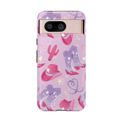 Lilac Cowboy Phone Case