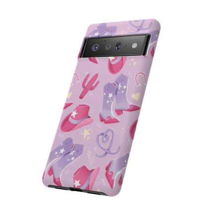 Lilac Cowboy Phone Case