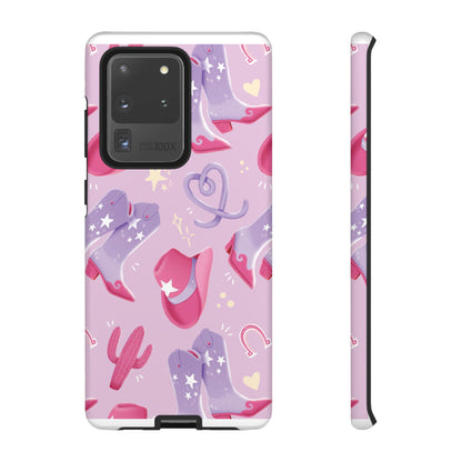 Lilac Cowboy Phone Case