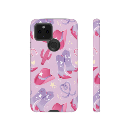 Lilac Cowboy Phone Case