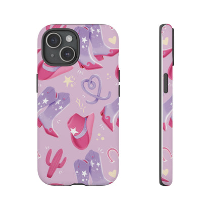 Lilac Cowboy Phone Case