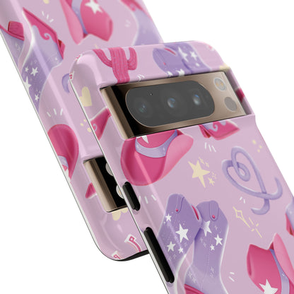 Lilac Cowboy Phone Case