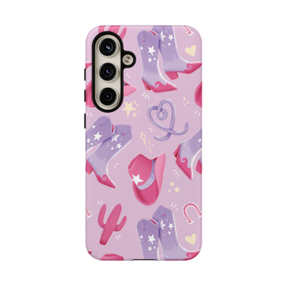 Lilac Cowboy Phone Case