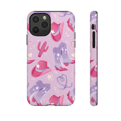 Lilac Cowboy Phone Case