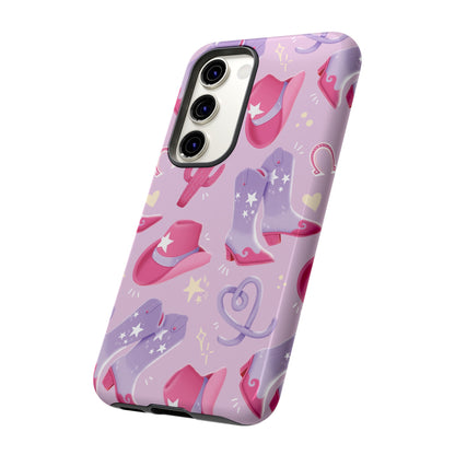 Lilac Cowboy Phone Case