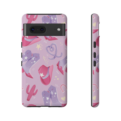 Lilac Cowboy Phone Case