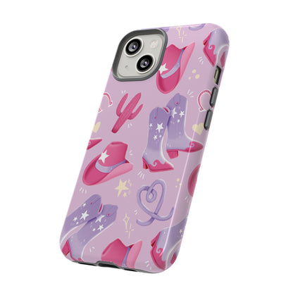 Lilac Cowboy Phone Case