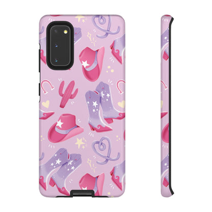 Lilac Cowboy Phone Case