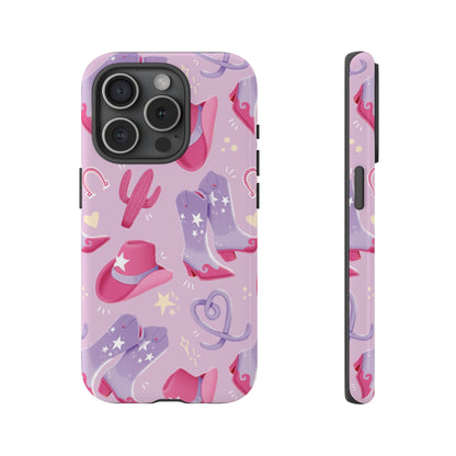 Lilac Cowboy Phone Case