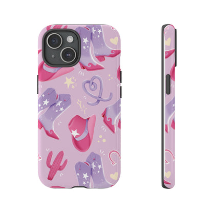 Lilac Cowboy Phone Case