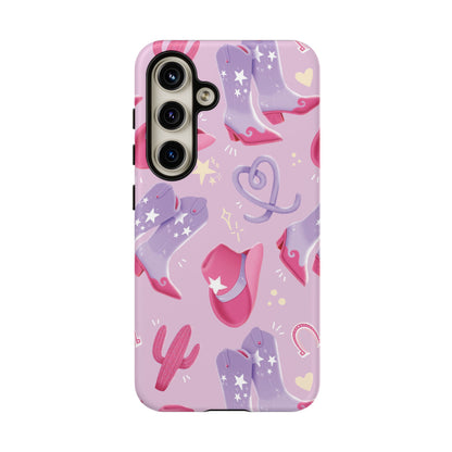 Lilac Cowboy Phone Case