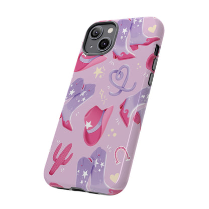 Lilac Cowboy Phone Case