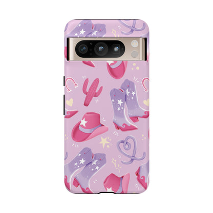 Lilac Cowboy Phone Case