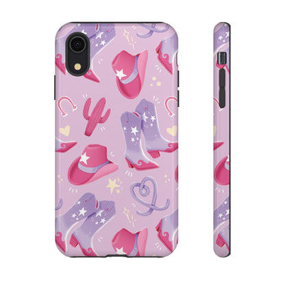 Lilac Cowboy Phone Case