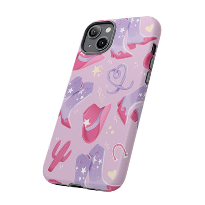 Lilac Cowboy Phone Case