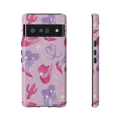 Lilac Cowboy Phone Case