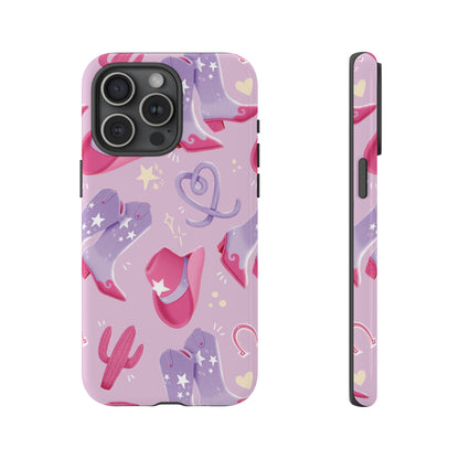 Lilac Cowboy Phone Case