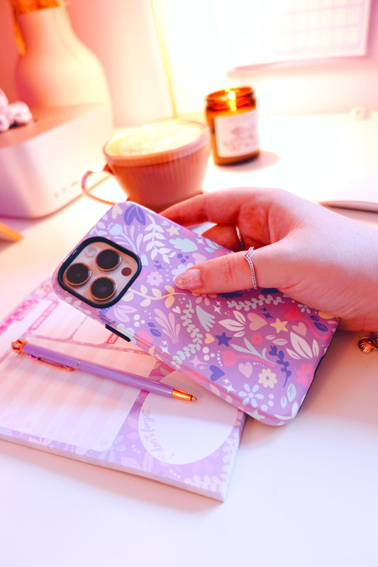 Lilac Garden Phone Case