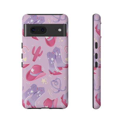 Lilac Cowboy Phone Case