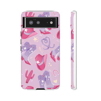 Lilac Cowboy Phone Case