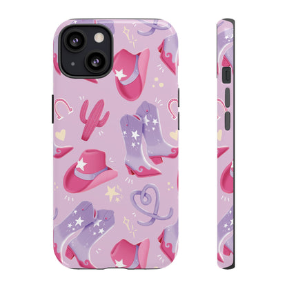 Lilac Cowboy Phone Case