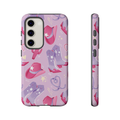 Lilac Cowboy Phone Case