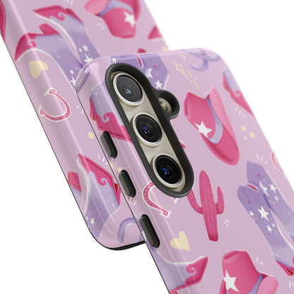 Lilac Cowboy Phone Case