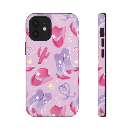 Lilac Cowboy Phone Case