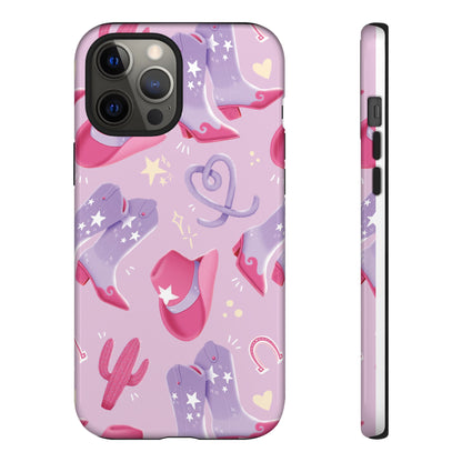 Lilac Cowboy Phone Case