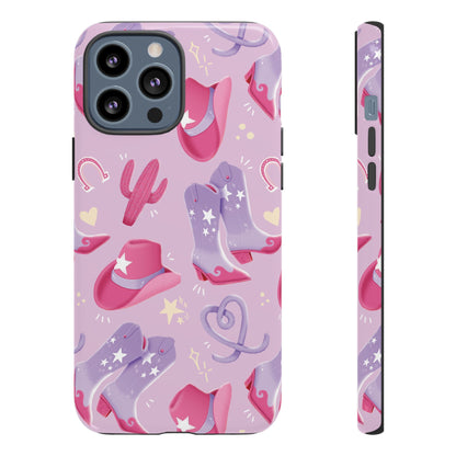 Lilac Cowboy Phone Case